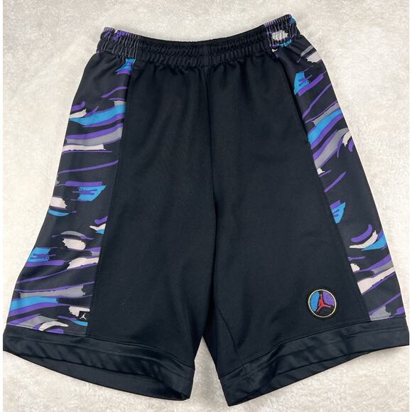 Nike Jordan Shorts Mens M Blue Purple Jumpman Retro Basketball Gym 365517-011 - Picture 1 of 7